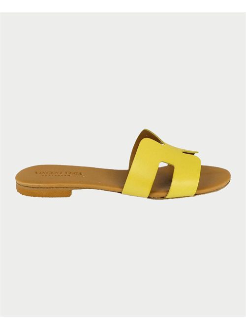 Vincent vega women's low sandals with rubber sole VINCENT VEGA | PQ106HDGIALLO